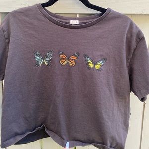 COPY - Boyfriend cut cropped tee 3/$30